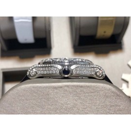 Chopard Blingbling 36mm Dial Black Strap Watch For Women