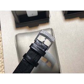 Chopard Blingbling 36mm Dial Black Strap Watch For Women