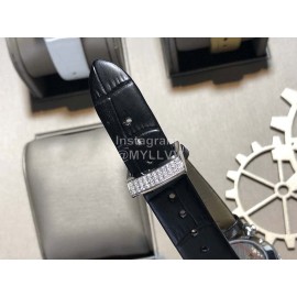 Chopard Blingbling 36mm Dial Black Strap Watch For Women