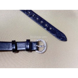 Chopard Fashion Sapphire Crystal Leather Strap Watch