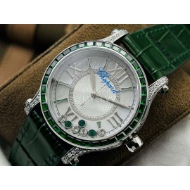 Chopard Dr Factory 36mm Roman Numeral Dial Watch Green