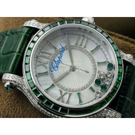 Chopard Dr Factory 36mm Roman Numeral Dial Watch Green