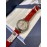 Chopard Imperiale Series Roman Numeral 29mm Dial Leather Strap Watch Red