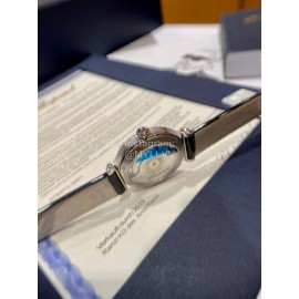 Chopard Imperiale Series Roman Numeral 29mm Dial Leather Strap Diamond Watch