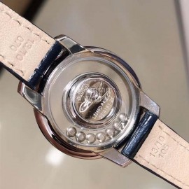 Chopard Fashion Diamond Leather Strap Watch
