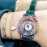Chopard Fashion Diamond Green Leather Strap Watch
