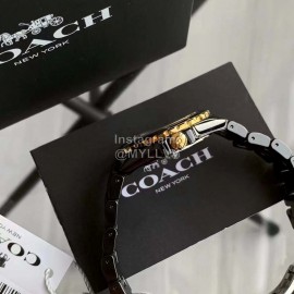 Coach Fashion Dial Watch For Women Black