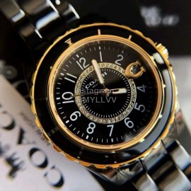 Coach Fashion Dial Watch For Women Black