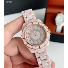 Coach Fashion Dial Watch For Women Pink