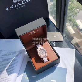 Coach Fashion Dial Watch For Women Pink