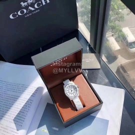 Coach Fashion Dial Watch For Women White