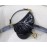 Dior Saddle Crocodile Grain Leather Small Saddle Bag Black M9001
