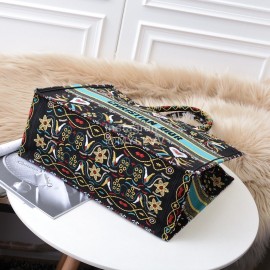 Dior Book Tote British Love Letters Square Tote Bag