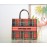 Dior Book Tote British Color Plaid Letter Handbags