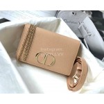 Dior 30 Montaigne CD Leather Belt Bag Rose Pink M9043