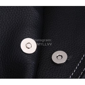 Dior Saddle Men's Grained Cowhide Crossbody Saddle Bag Black And White P0095