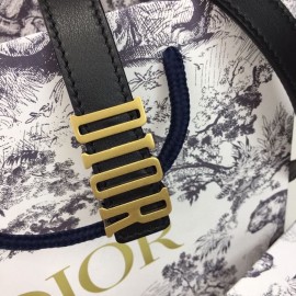 Dior Fashion Calf Leather Retro Metal Letters Buckle 20mm Belt