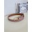 Dior New Pink Calf Leather Gold Cd Buckle Belt 