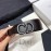 Dior Classic Calf Leather Cd Buckle 20mm Belt Black