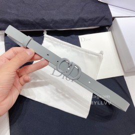 Dior Classic Calf Leather Cd Buckle 20mm Belt Blue