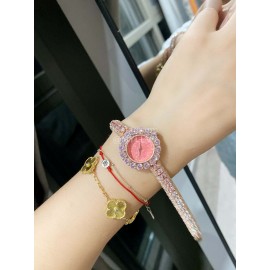 La D De Dior Diamond Watch For Women Pink