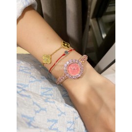 La D De Dior Diamond Watch For Women Pink