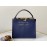 Fendi Fashion Medium Calf Crossbody Bag For Women Blue