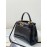 Fendi Exquisite Snake Pattern Messenger Bag For Women Black