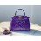 Fendi Exquisite Snake Pattern Messenger Bag For Women Purple