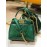 Fendi Fashion Leather Gold Chain Messenger Bag Green