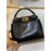Fendi Fashion Leather Gold Chain Messenger Bag Black