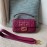 Fendi Fashion Medium Flip Messenger Bag Purplish Red
