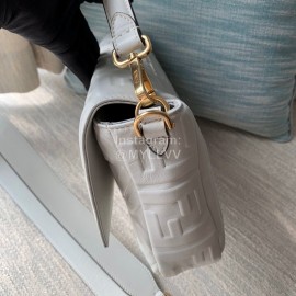 Fendi Fashion Large Flip Messenger Bag For Women White
