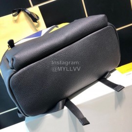 Fendi Lychee Fashion Backpack White