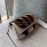 Fendi Fashion Medium Magnetic Buckle Messenger Bag