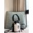 Fendi Fashion Black White Small Drawstring Bucket Bag