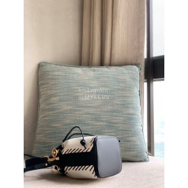 Fendi Fashion Black White Small Drawstring Bucket Bag