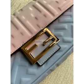 Fendi Fashion Gradient Soft Sheepskin Underarm Bag