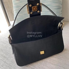 Fendi Black Retro Shoulder Bag Underarm Bag