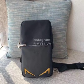 Fendi Nylon Calf One Shoulder Backpack