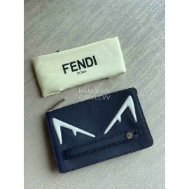 Fendi Roman Leather Fashion Handbag White