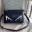 Fendi Roman Leather One Shoulder Messenger Bag White