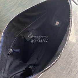 Fendi Roman Leather One Shoulder Messenger Bag White