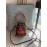 Fendi Embroidery Letter Drawstring Portable Bucket Bag Red