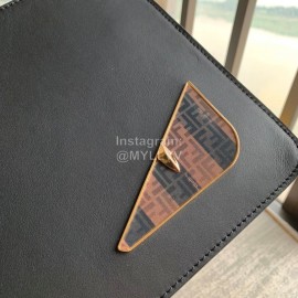 Fendi Black Thin Calf Handbag