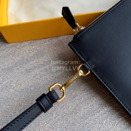 Fendi Black Thin Calf Handbag
