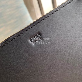 Fendi Black Thin Calf Handbag