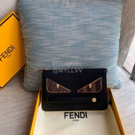 Fendi Fashion Black Thin Calf Handbag