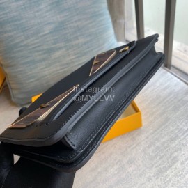 Fendi Fashion Black Thin Calf Handbag