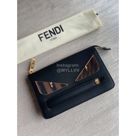 Fendi Fashion Black Thin Calf Handbag